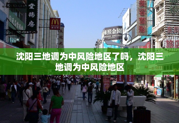 沈阳三地调为中风险地区了吗，沈阳三地调为中风险地区