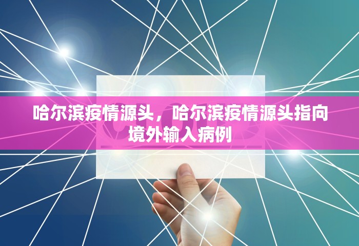 哈尔滨疫情源头	，哈尔滨疫情源头指向境外输入病例