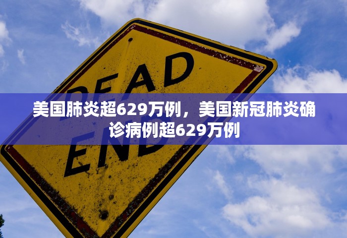 美国肺炎超629万例	，美国新冠肺炎确诊病例超629万例